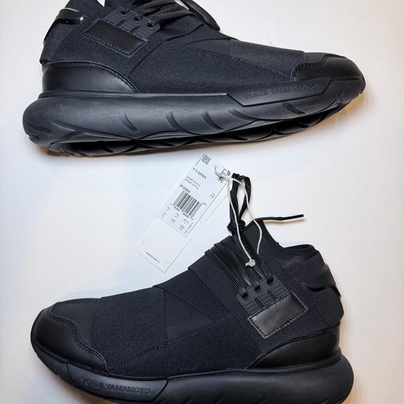 DS Adidas Y-3 Qasa High Triple Black IF5505 Triple Black men size 8